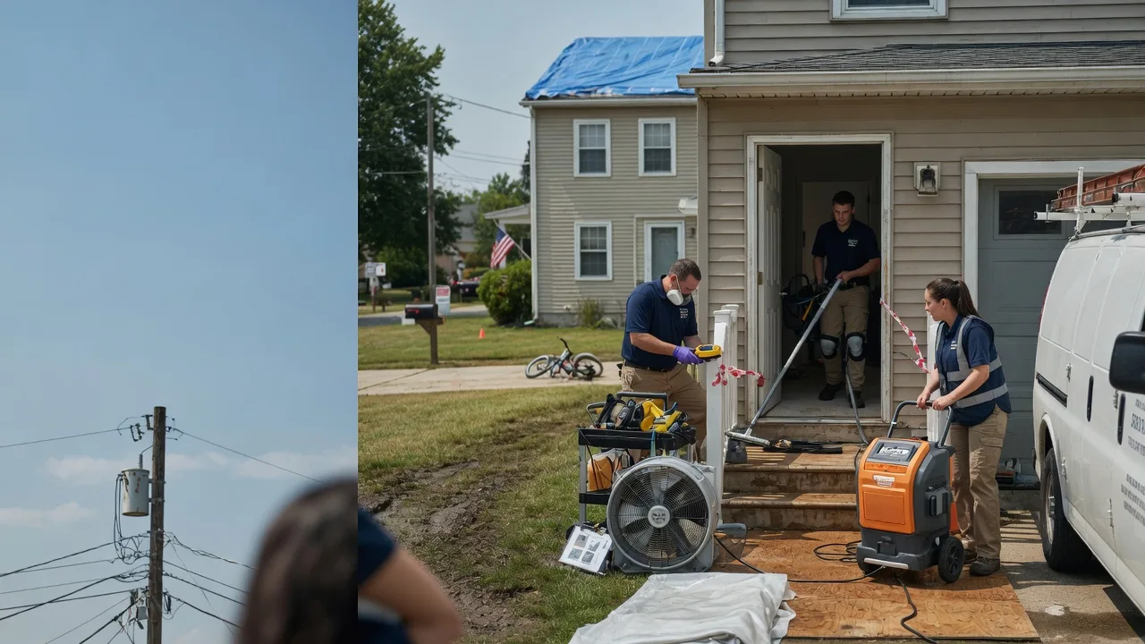 Water Damage Repair in Tuscarora, PA near me